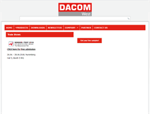 Tablet Screenshot of dacomwest.de